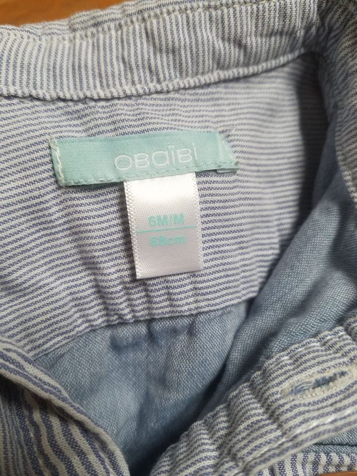 Chemise 6 mois Obaïbi - photo numéro 4