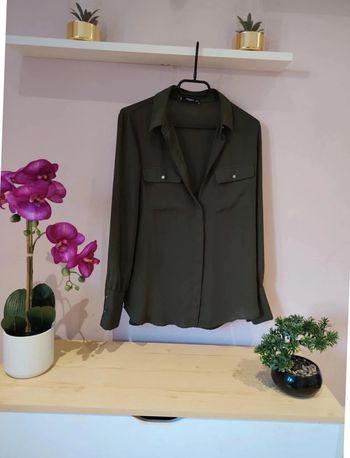 Chemise kaki