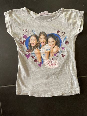 T-shirt Disney Violetta 6 ans