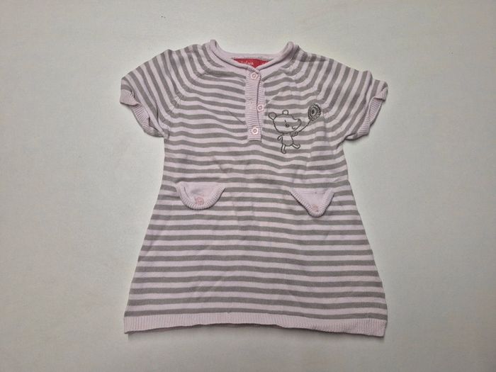 Robe rayée