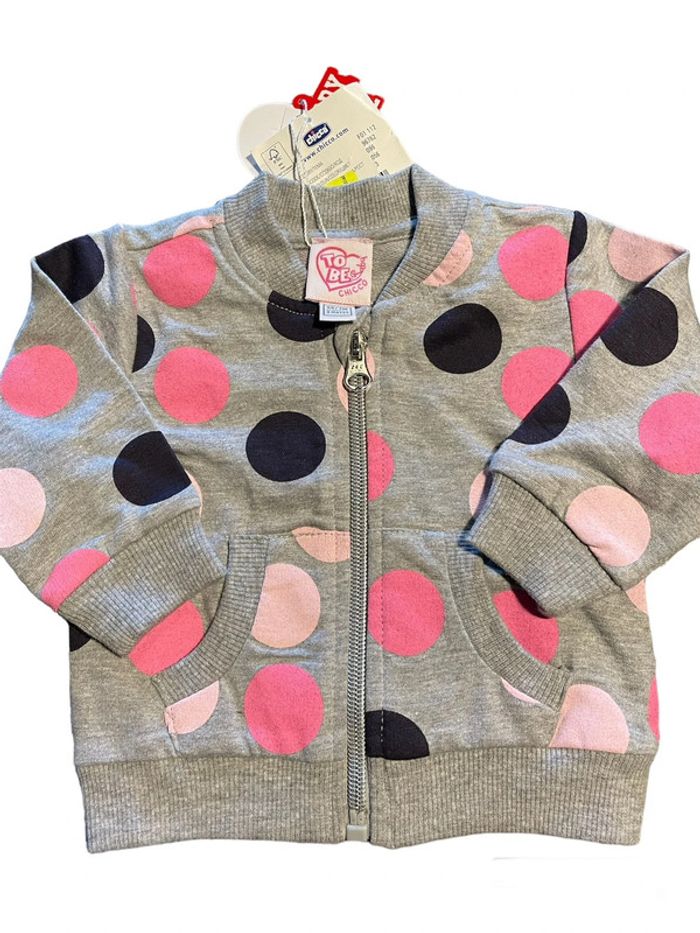 Veste fille#chicco#taille 3 mois neuve