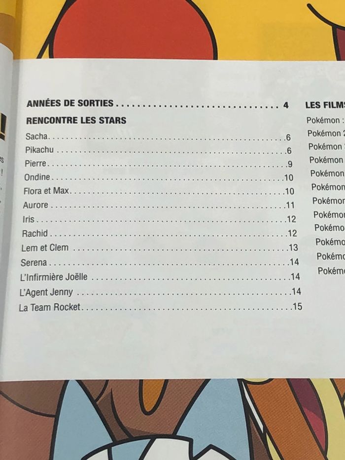 Livre Pokémon les films Pokémon de A à Z - photo numéro 12