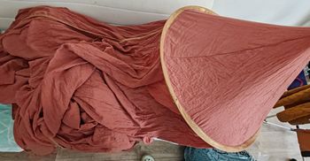 Ciel de lit vieux rose Maison du monde