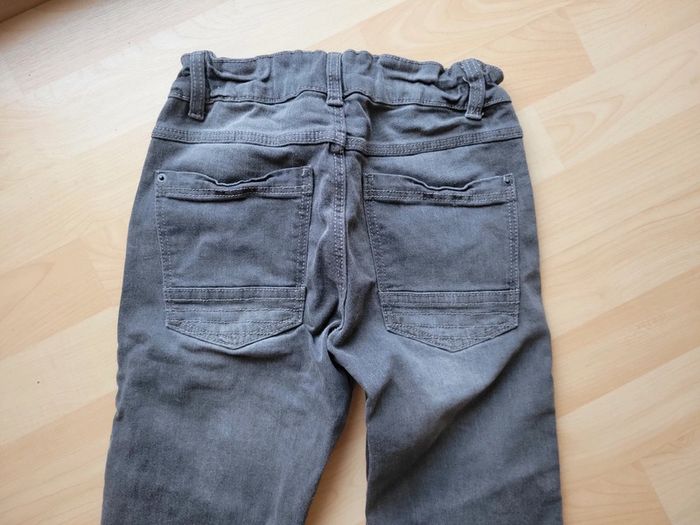 Pantalon garçon 10 ans style slim gris - photo numéro 7