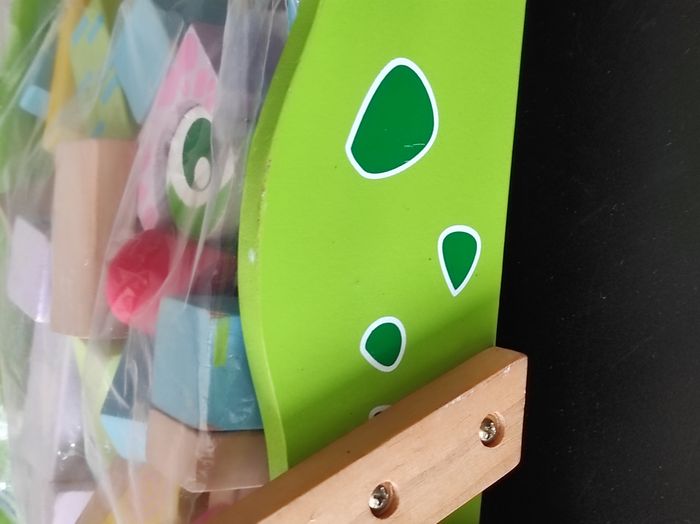 🧸 Chariot et cube en bois pour bébé – Très bon état - photo numéro 4