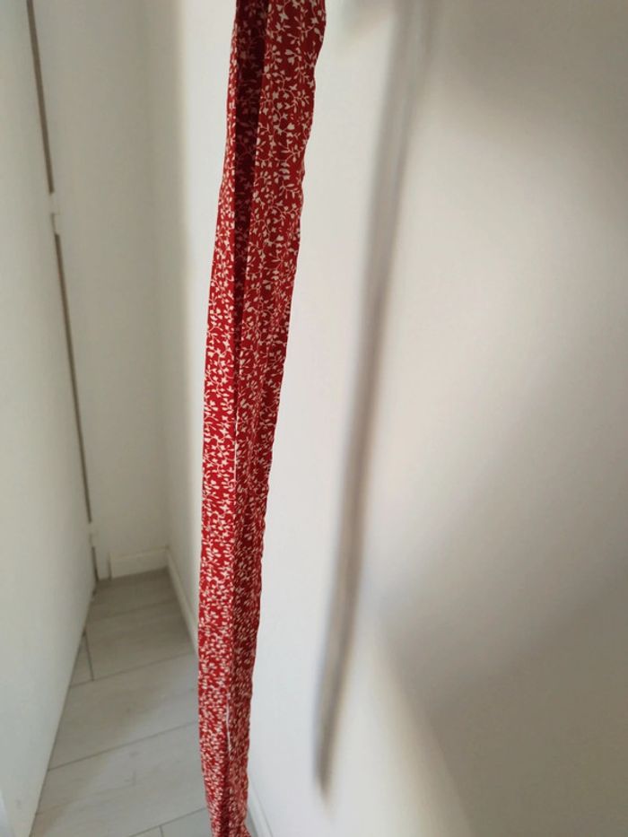Robe légère bi matière taille M avec ceinture - photo numéro 3