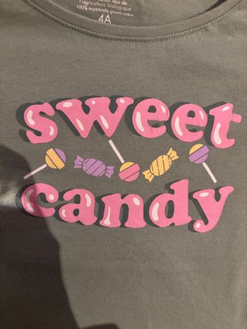 Tee-shirt sweet Candy