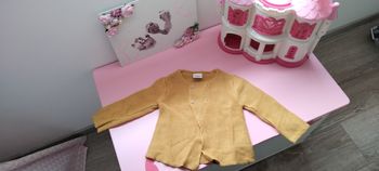 Gilet jaune moutarde 18 mois tao