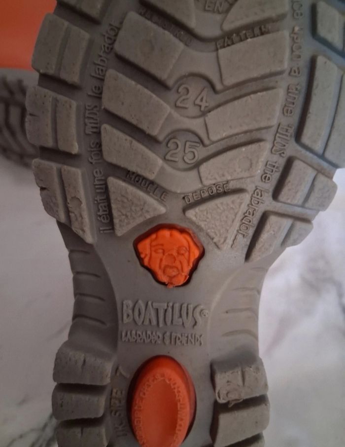 Botte de pluie enfant pointure 24/25 - photo numéro 6
