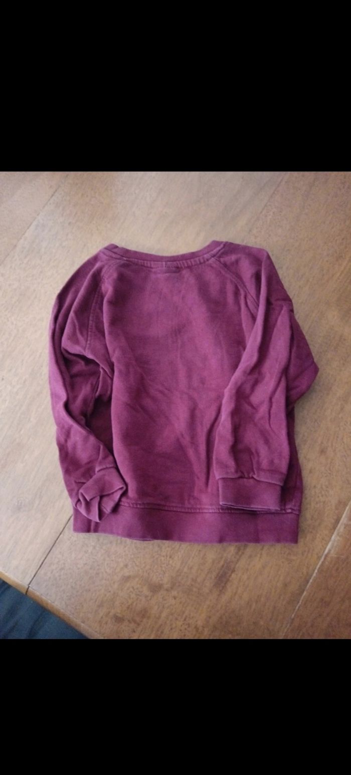Pull bordeaux - photo numéro 3