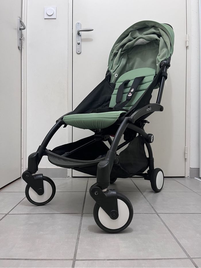 Poussette YOYO avec nacelle et pack 6+ peppermint - photo numéro 5