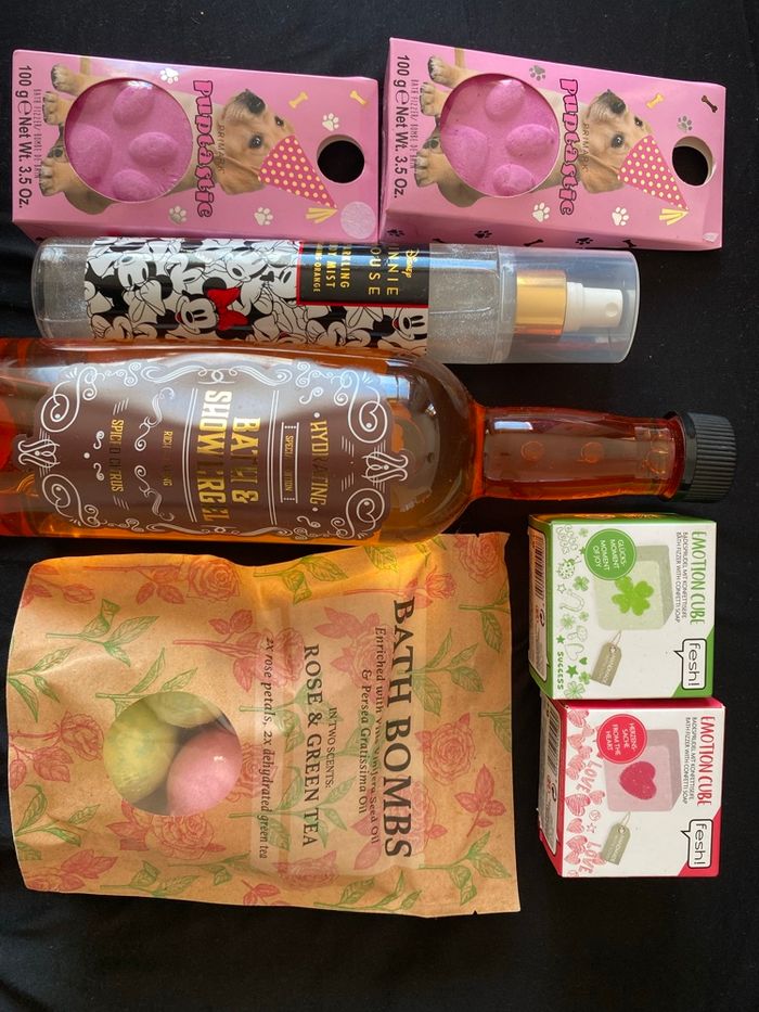 Lot de produits de bain