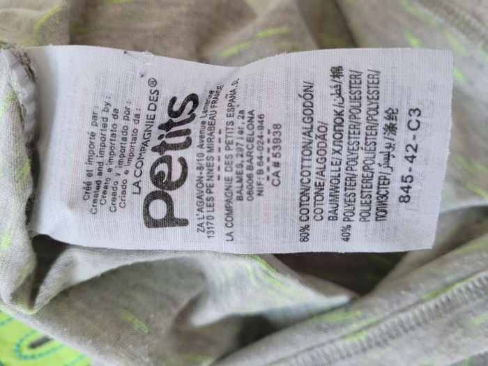 T-shirt gris LCDP 5 ans TBE - photo numéro 6