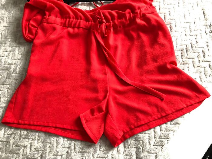 Combishort rouge taille 38 - photo numéro 4