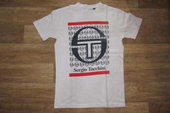 TEE SHIRT MC BLANC "SERGIO TACCHINI" - TAILLE XS - n°14