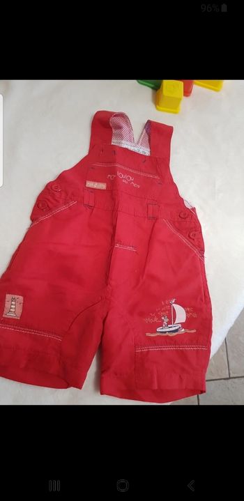 Salopette bébé taille 6 mois