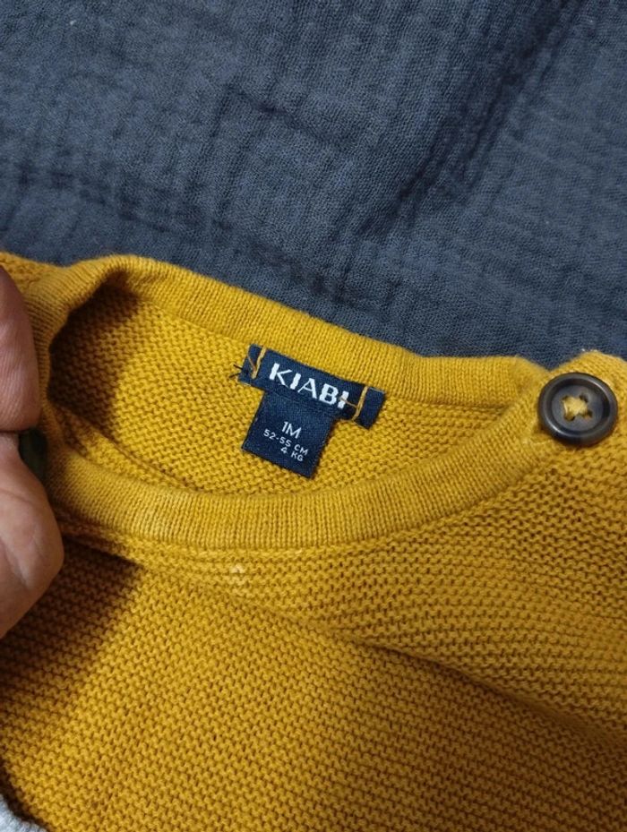 Lot de deux sweat et pull naissance/ 1 mois - photo numéro 3