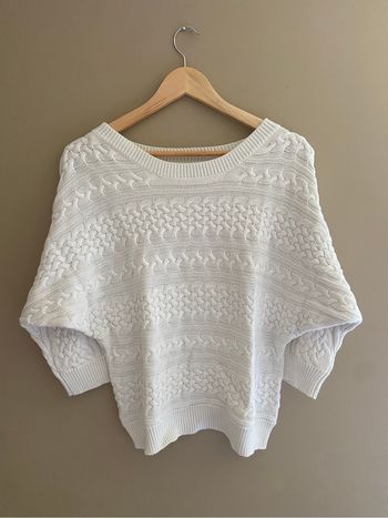 Pull effet crochet