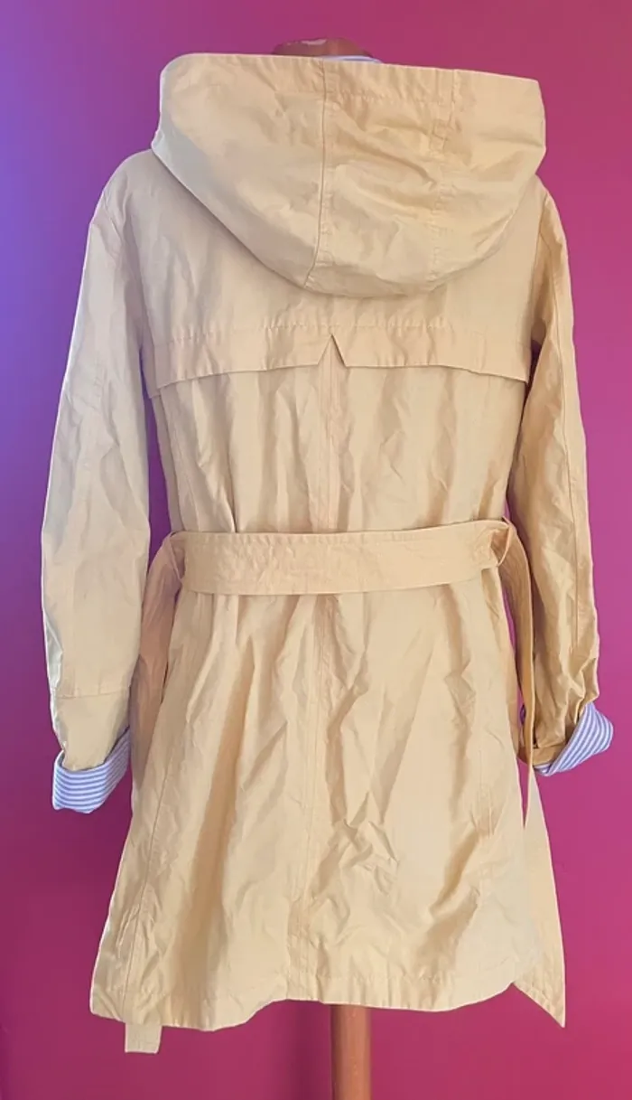 Imperméable jaune à capuche - photo numéro 3