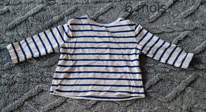 Tee shirt à longue manche 6 mois - photo numéro 2