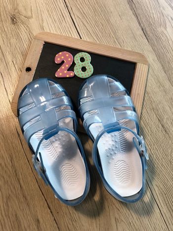 Méduse chaussure de plage vert baudet
