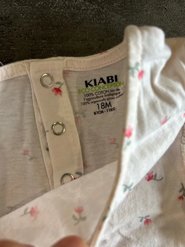 T-shirt manches courtes bébé fille, 18 mois - photo numéro 2