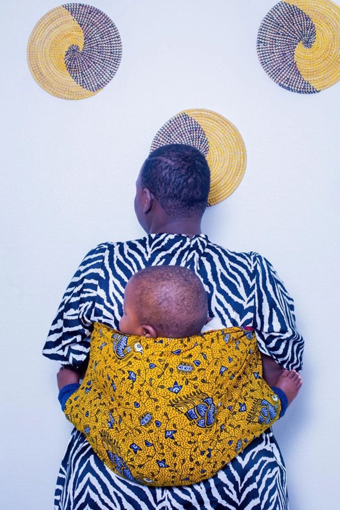 Mbotou en Wax réversible - photo numéro 2