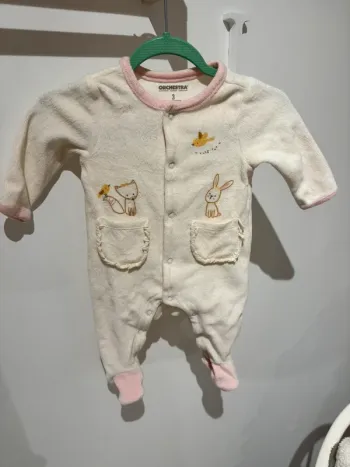 Grenouillère pyjamas dors bien bebe fille