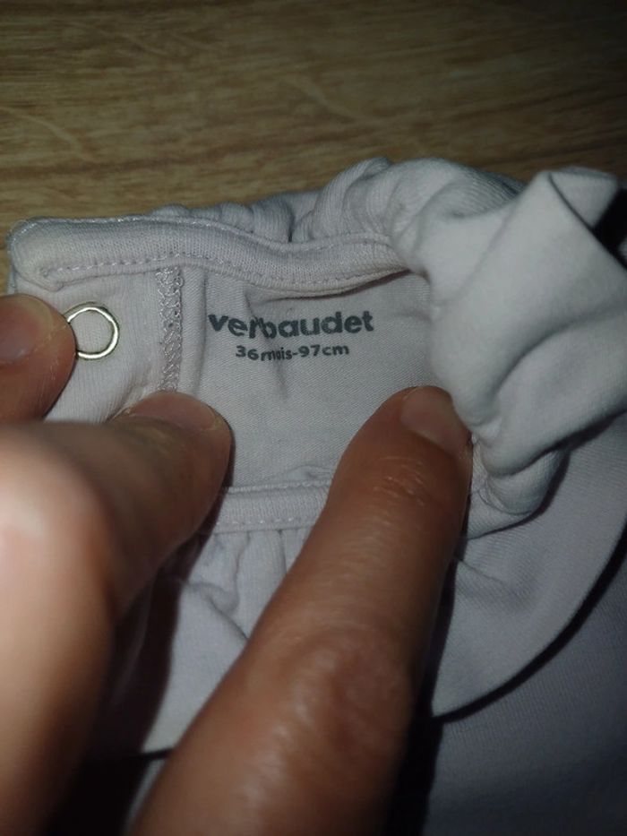 Lot de 2 bodies vertbaudet 36m - photo numéro 3