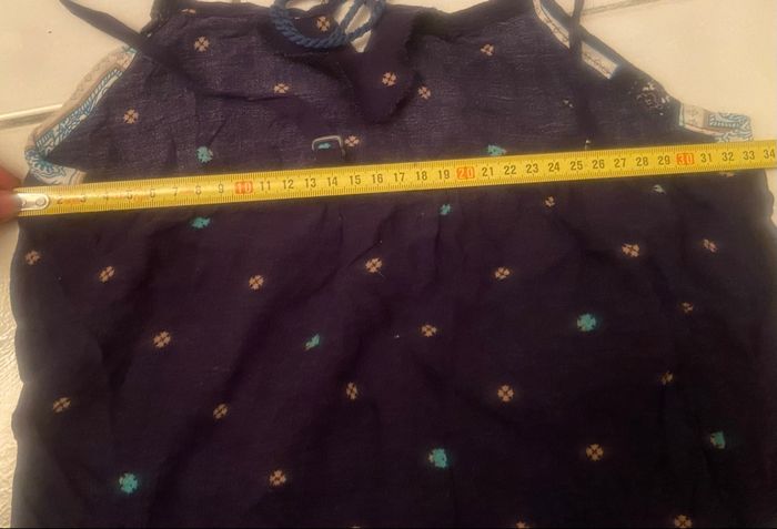 Débardeur bleu marine »PM Loving »motifs multicolores - photo numéro 3