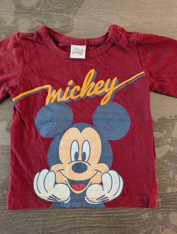 T-shirt manches longues Disney Mickey