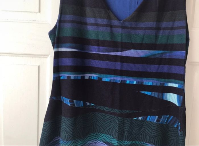 Robe bleue desigual - photo numéro 3