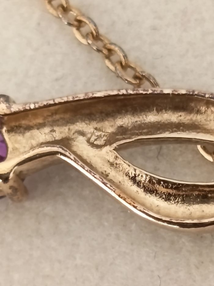 Collier plaqué or. - photo numéro 9