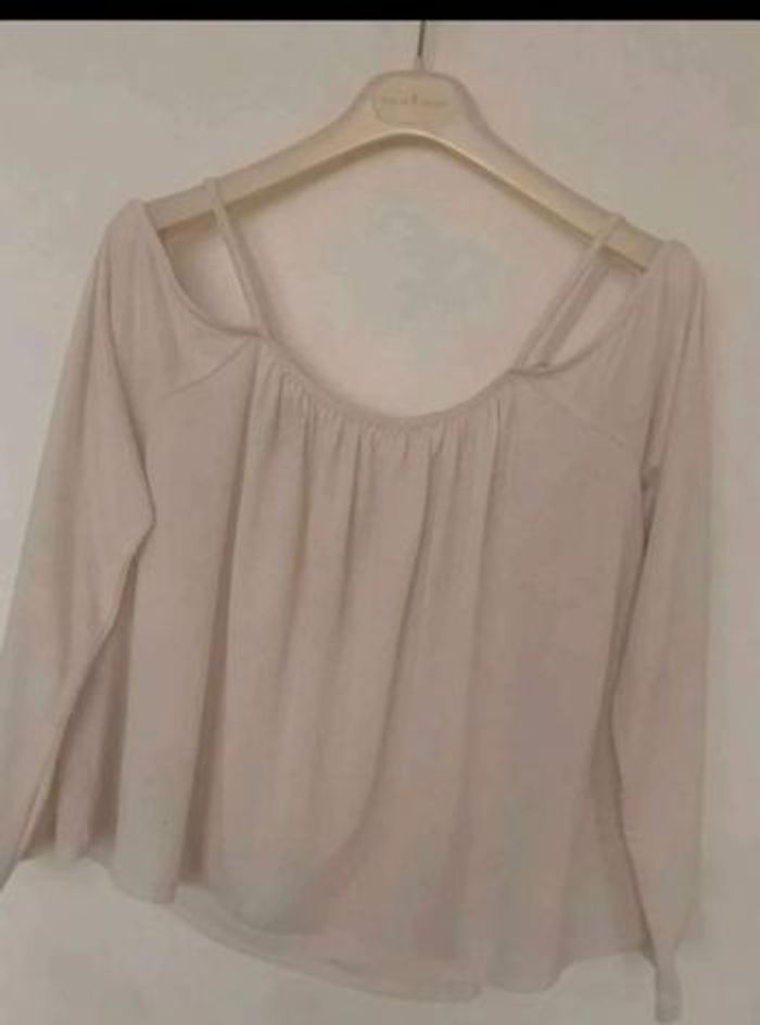 Top  ivoire Taille  XL