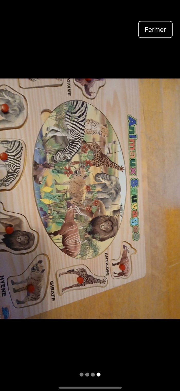 Puzzle en bois - photo numéro 4