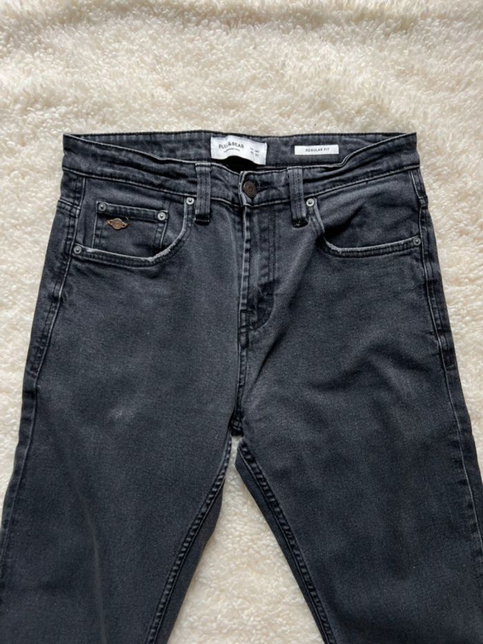 Jean gris Regular fit pull & bear 40 - photo numéro 3