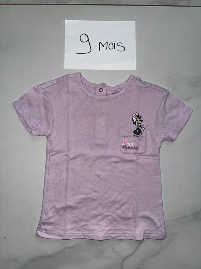 T shirt Minnie Disney 9 mois