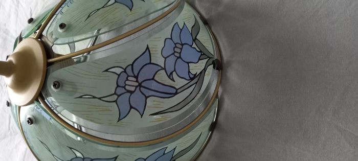 Suspension vintage style Tiffany - photo numéro 3