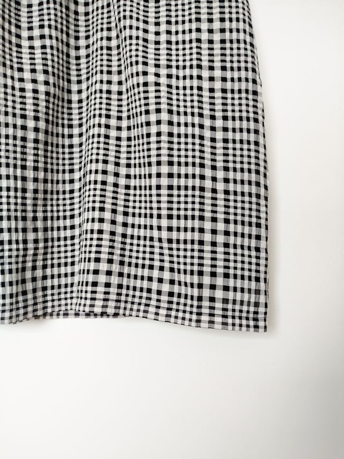 Tally Weijl Robe Courte Vichy Noir et Blanc Taille L - photo numéro 7