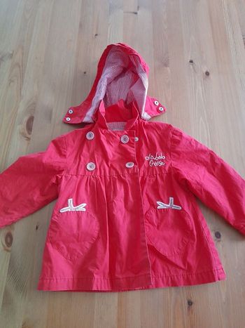 Blouson léger orchestra diabolo fraise