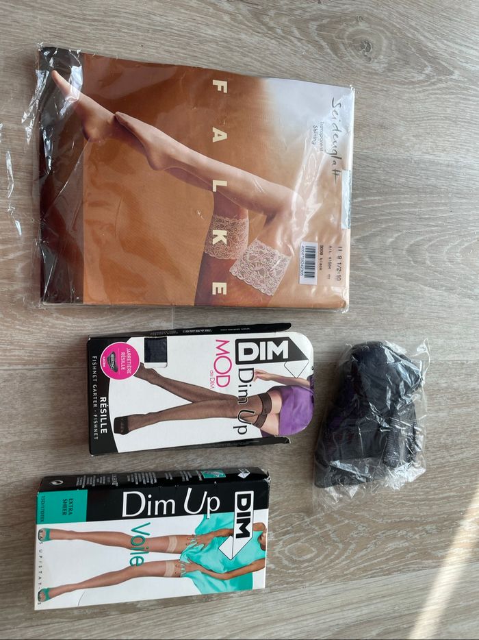 Lot de dim up noir taille 3  neuf