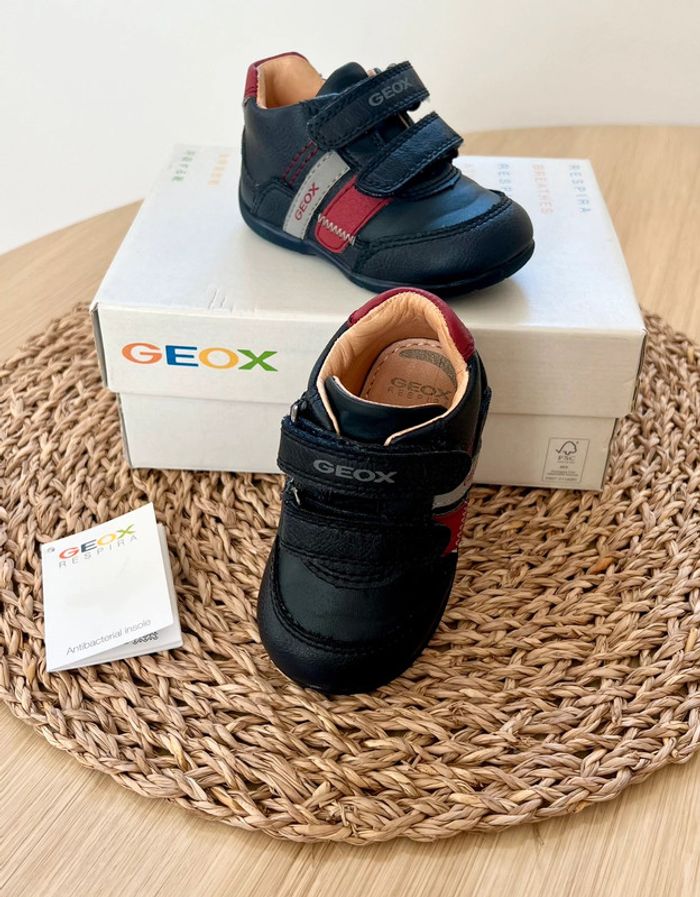 Baskets cuir Geox