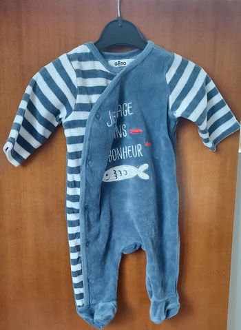 Pyjama bébé 1 mois
