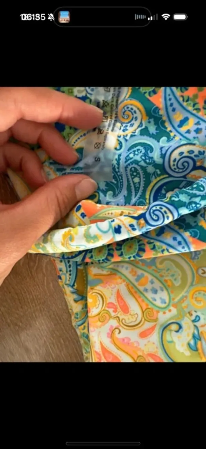 Bikini femme tendance Grece jaune et bleu - photo numéro 5