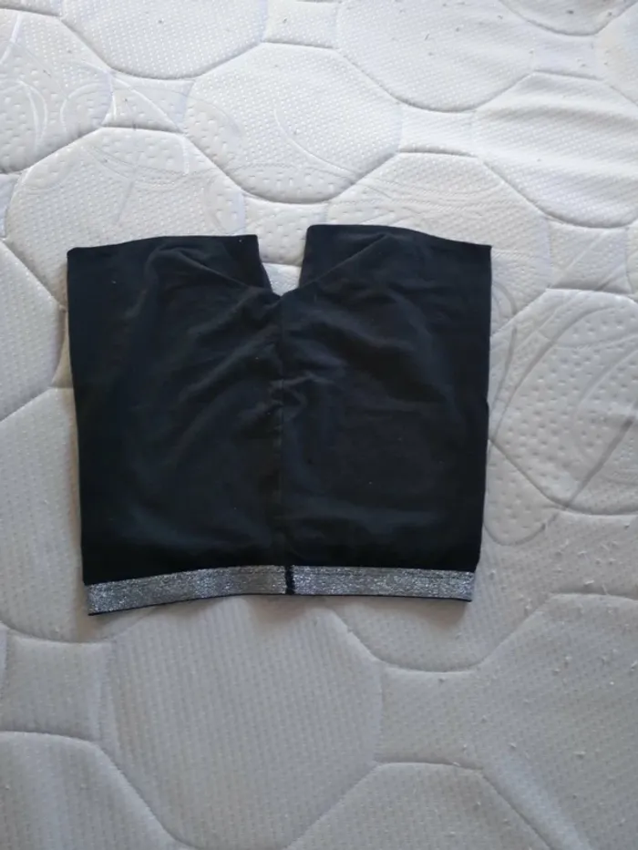Short fille Taille élastique Argenté - photo numéro 2