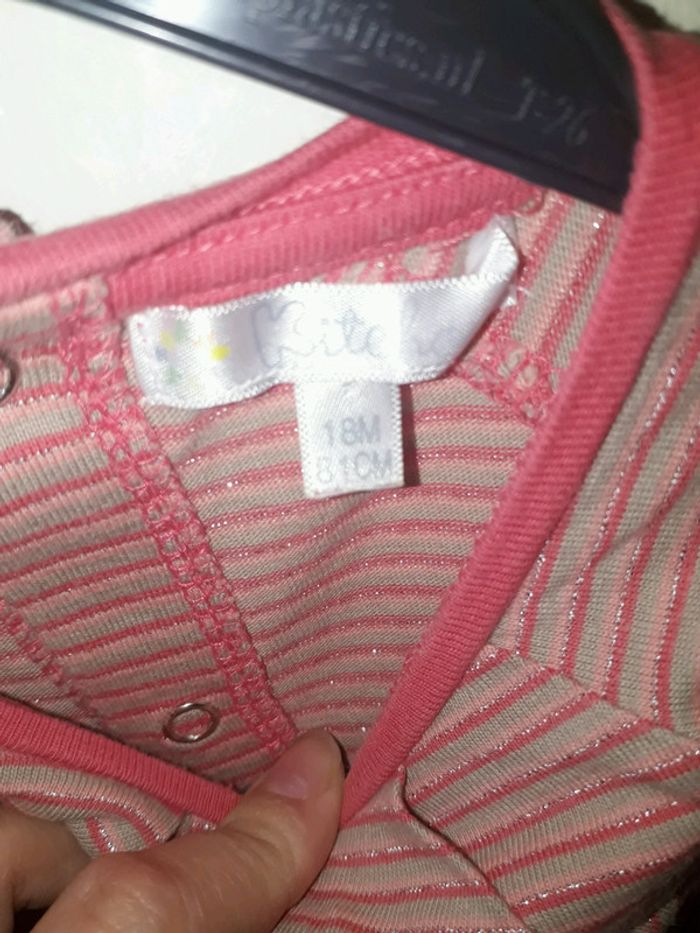 T-shirt manches longues fille Kitchoune 18 mois - photo numéro 2