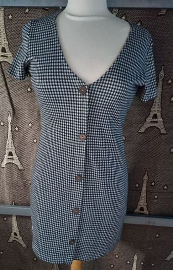 Robe à carreaux taille S