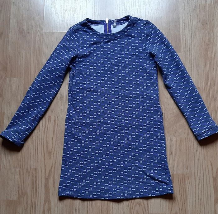 Prachtige blauwe jurk van cks maat 10/ Robe taille 140