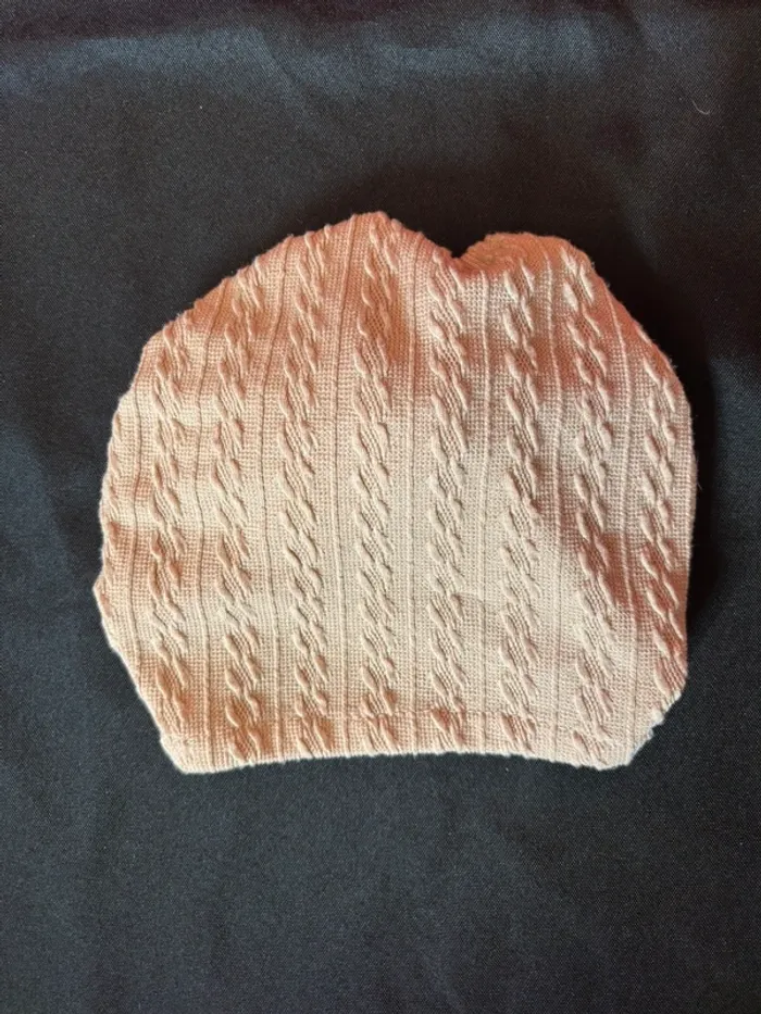 Bonnet noeud marron Shein - photo numéro 2