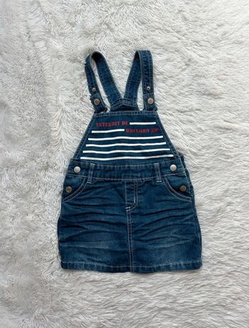 Robe en jeans interdit de me gronder